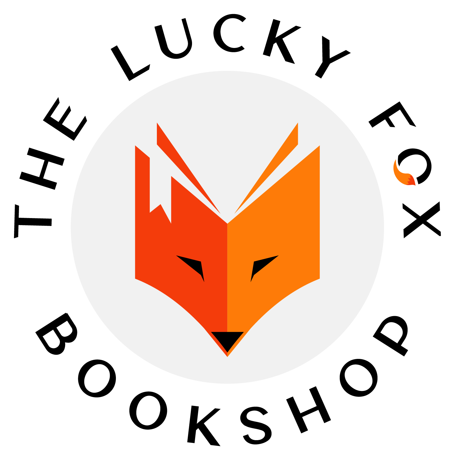 The Lucky Fox Bookshop logo